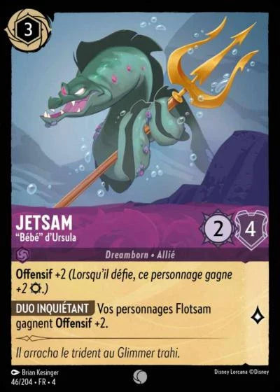 Carte Lorcana 046/204 Jetsam Foil | LorenZone