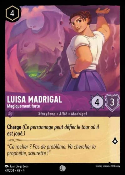 Carte Lorcana 047/204 Luisa Madrigal Foil | LorenZone