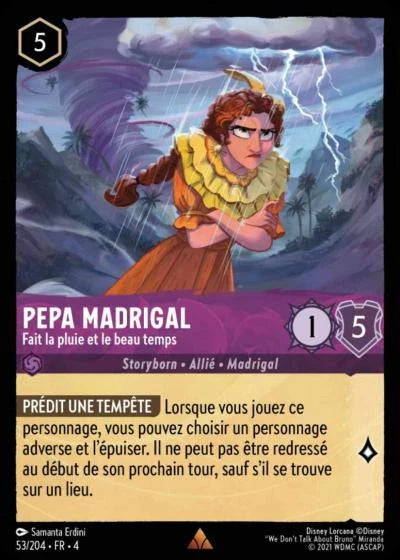 Carte Lorcana 053/204 Pepa Madrigal Foil | LorenZone