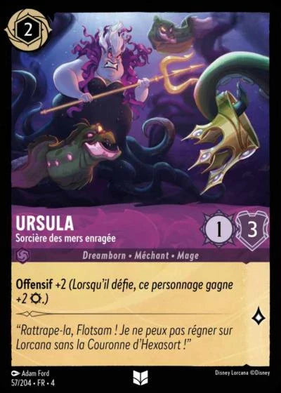 Carte Lorcana 057/204 Ursula Foil | LorenZone