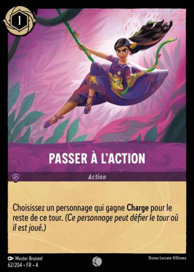 Carte Lorcana 062/204 Passer à l'action Foil | LorenZone