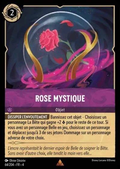 Carte Lorcana 064/204 Rose mystique Foil | LorenZone