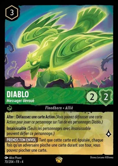 Carte Lorcana 070/204 Diablo Foil | LorenZone