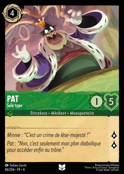 Carte Lorcana 086/204 Pat Foil | LorenZone