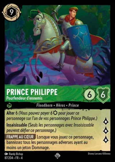Carte Lorcana 087/204 Prince Philippe Foil | LorenZone