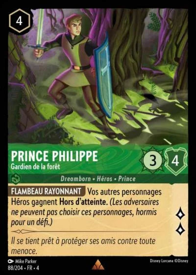 Carte Lorcana 088/204 Prince Philippe Foil | LorenZone