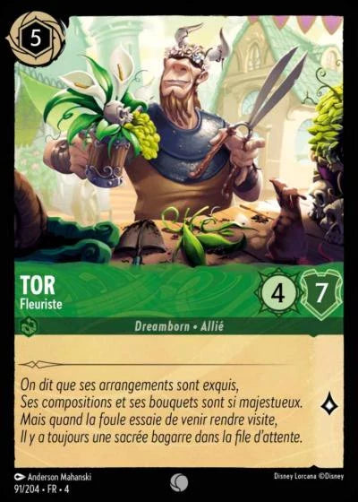 Carte Lorcana 091/204 Tor Foil | LorenZone