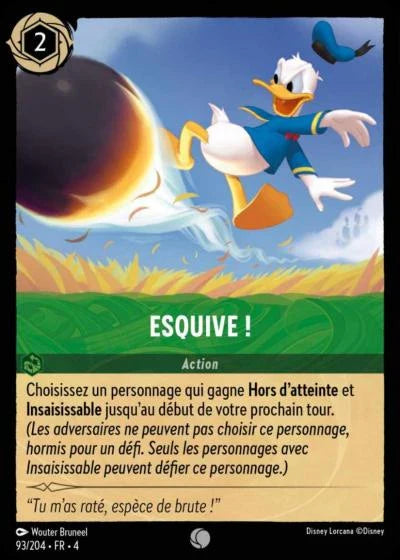 Carte Lorcana 093/204 Esquive ! Foil | LorenZone