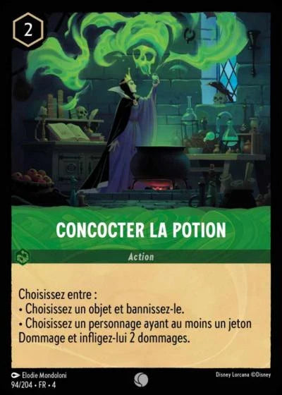 Carte Lorcana 094/204 Concocter la Potion Foil | LorenZone