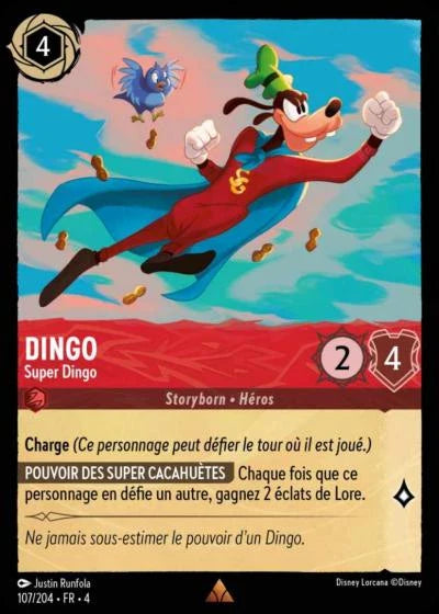 Carte Lorcana 107/204 Dingo Foil | LorenZone