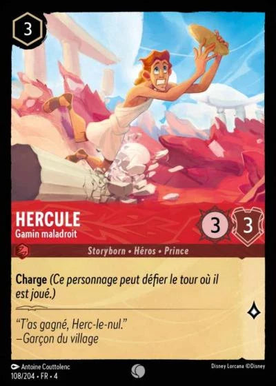 Carte Lorcana 108/204 Hercule Foil | LorenZone