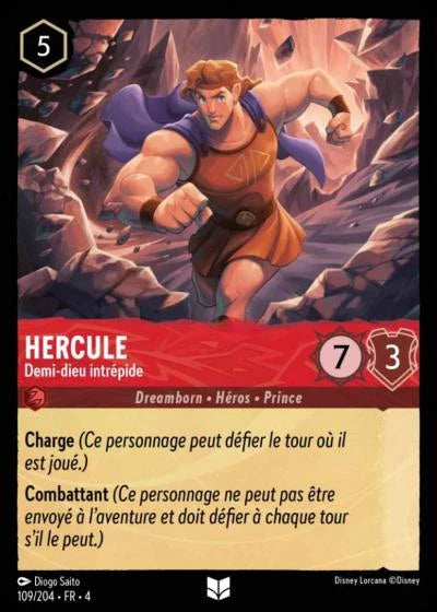 Carte Lorcana 109/204 Hercule Foil | LorenZone