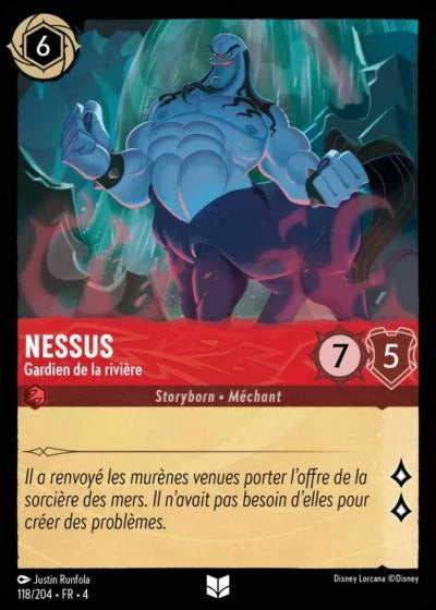 Carte Lorcana 118/204 Nessus Foil | LorenZone