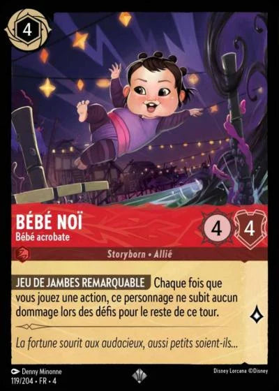 Carte Lorcana 119/204 Bébé Noï Foil | LorenZone