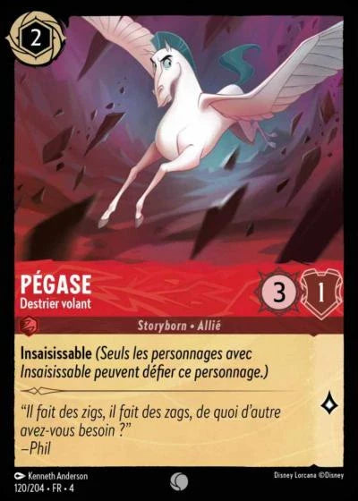 Carte Lorcana 120/204 Pégase Foil | LorenZone