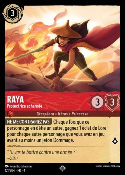 Carte Lorcana 121/204 Raya Foil | LorenZone