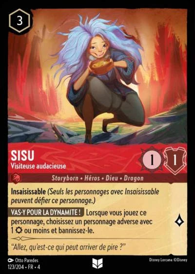 Carte Lorcana 123/204 Sisu Foil | LorenZone