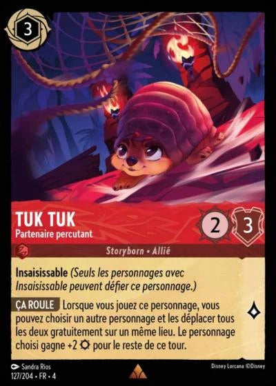 Carte Lorcana 127/204 Tuk Tuk Foil | LorenZone