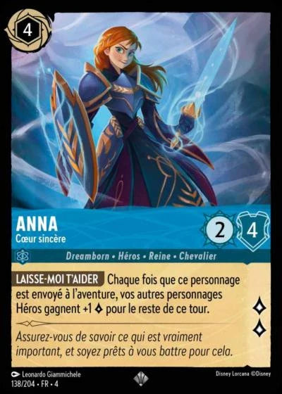 Carte Lorcana 138/204 Anna Foil | LorenZone