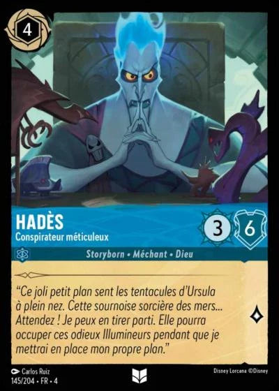 Carte Lorcana 145/204 Hadès Foil | LorenZone