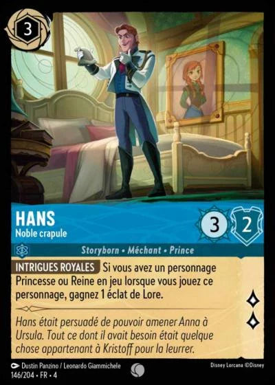Carte Lorcana 146/204 Hans Foil | LorenZone