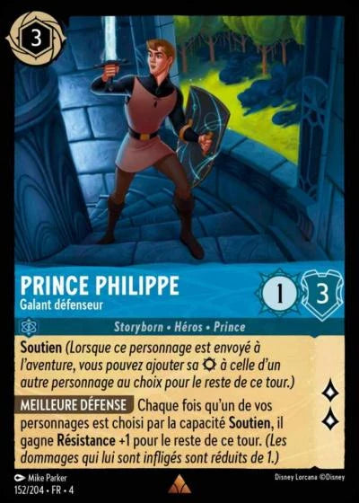 Carte Lorcana 152/204 Prince Philippe Foil | LorenZone