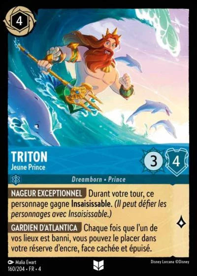 Carte Lorcana 160/204 Triton Foil | LorenZone
