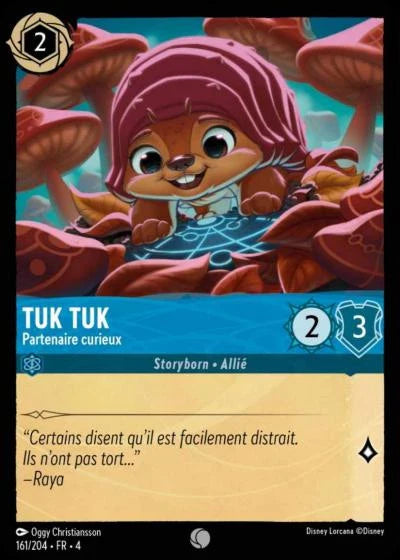Carte Lorcana 161/204 Tuk Tuk Foil | LorenZone