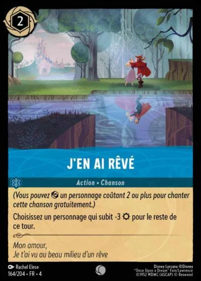 Carte Lorcana 164/204 J'en ai Rêvé Foil | LorenZone