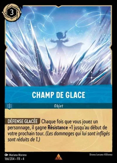 Carte Lorcana 166/204 Champ de Glace Foil | LorenZone
