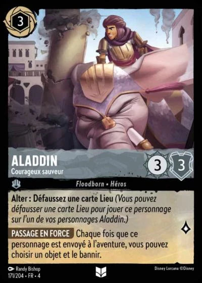 Carte Lorcana 171/204 Aladdin Foil | LorenZone