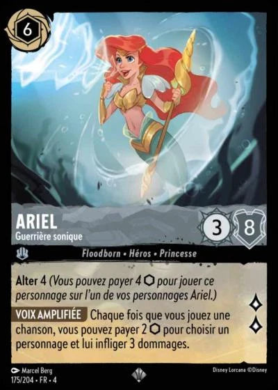 Carte Lorcana 175/204 Ariel Foil | LorenZone