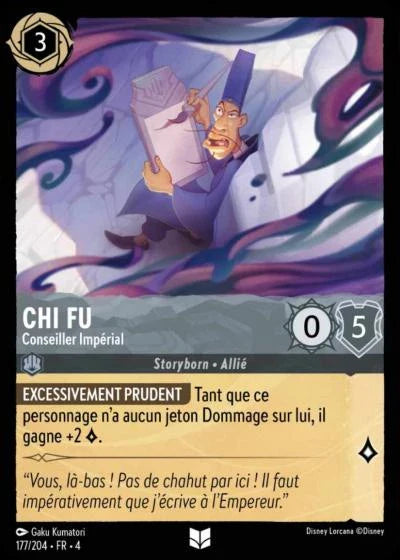 Carte Lorcana 177/204 Chi Fu Foil | LorenZone