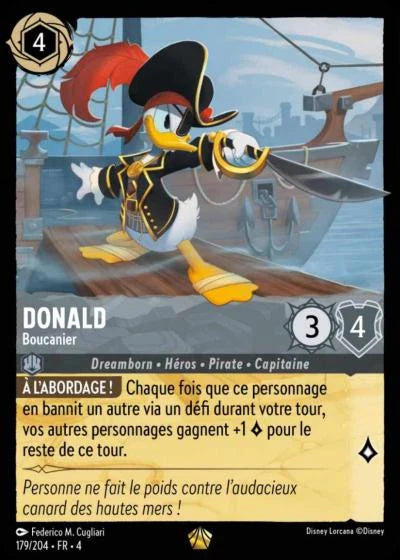 Carte Lorcana 179/204 Donald Foil | LorenZone
