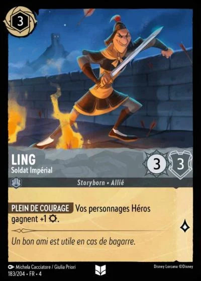 Carte Lorcana 183/204 Ling Foil | LorenZone