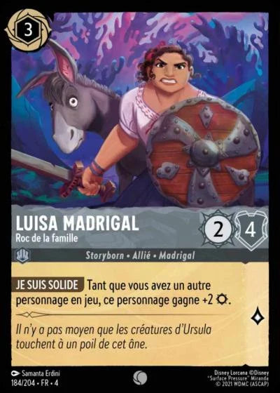 Carte Lorcana 184/204 Luisa Madrigal Foil | LorenZone