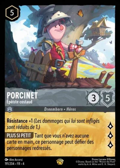 Carte Lorcana 191/204 Porcinet Foil | LorenZone