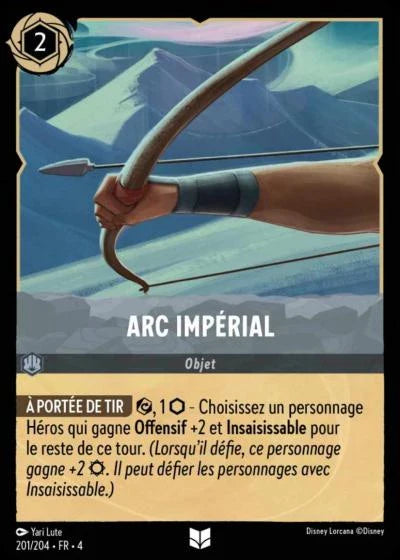 Carte Lorcana 201/204 Arc Impérial Foil | LorenZone