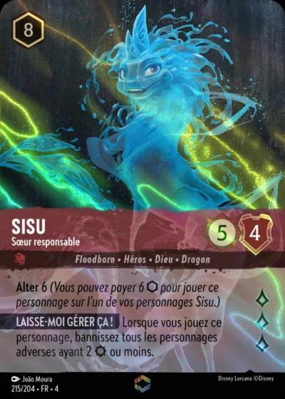Carte Lorcana 215/204 Sisu Enchantée | LorenZone