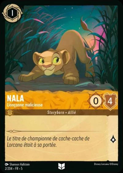 Carte Lorcana 002/204 Nala Foil | LorenZone