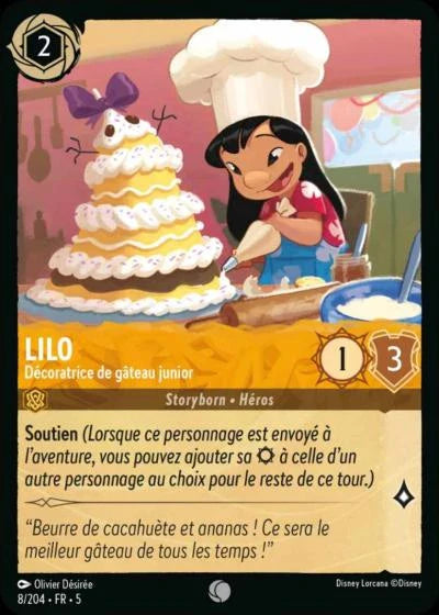 Carte Lorcana 008/204 Lilo Foil | LorenZone