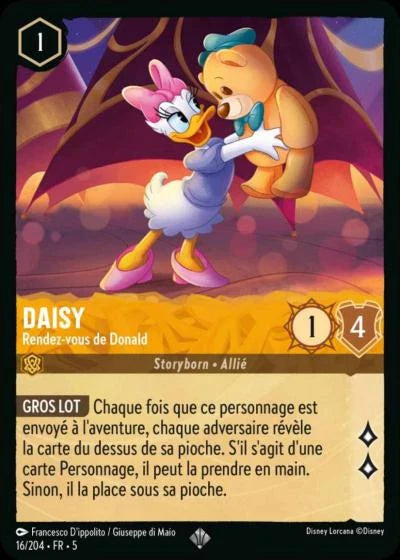 Carte Lorcana 016/204 Daisy Foil | LorenZone