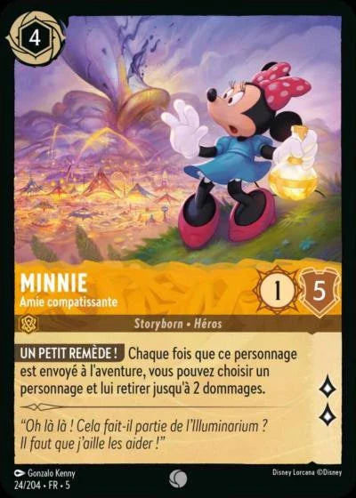 Carte Lorcana 024/204 Minnie Foil | LorenZone