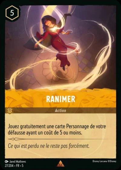 Carte Lorcana 027/204 Ranimer Foil | LorenZone