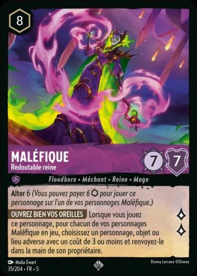 Carte Lorcana 035/204 Maléfique Foil | LorenZone