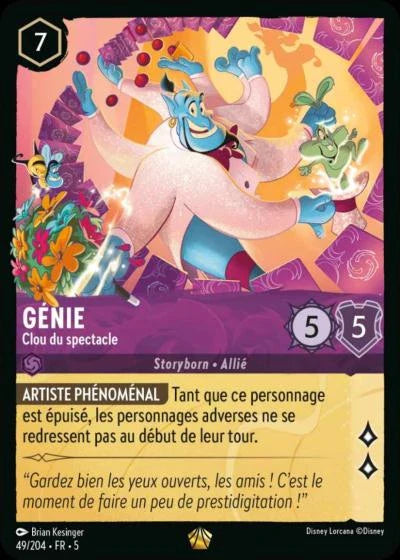 Carte Lorcana 049/204 Génie Foil | LorenZone