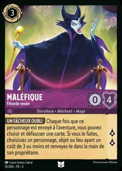Carte Lorcana 051/204 Maléfique Foil | LorenZone
