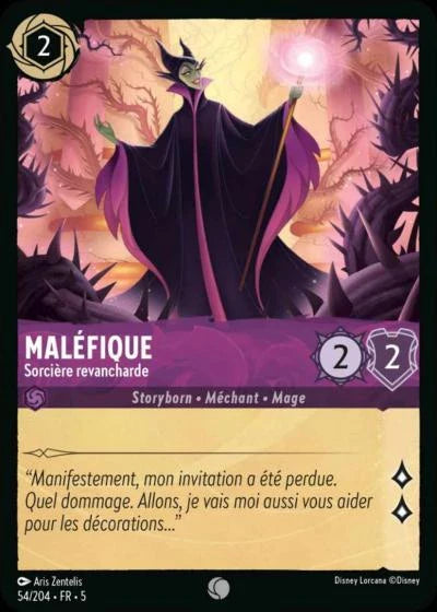 Carte Lorcana 054/204 Maléfique Foil | LorenZone