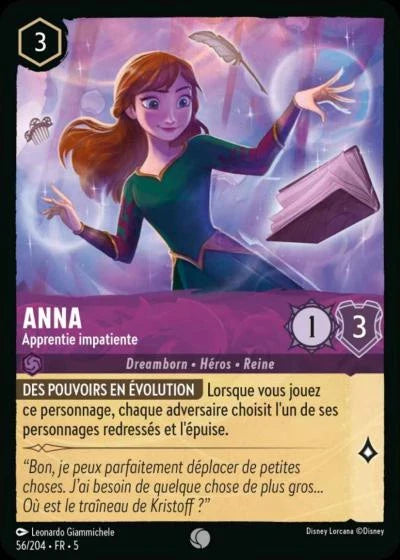 Carte Lorcana 056/204 Anna Foil | LorenZone