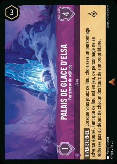 Carte Lorcana 067/204 Palais de Glace d'Elsa Foil | LorenZone